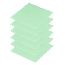6 Pcs Thermal Pads 100x100x0.5mm for CPU GPU M.2 SSD NVMe Green