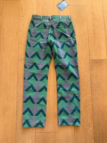 Acne Studios - 30 x 34 Land Denim in Multicolor - Chevron Pattern - Picture 2 of 4
