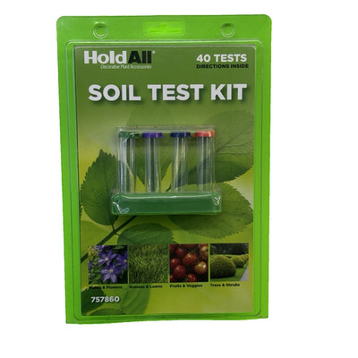 HOLDALL Soil Test Kit 40 Tests Plants Flowers Garden Lawn Healthy pH 757860 NEW