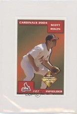 2004 Kansas City Life Insurance St Louis Cardinals Scott Rolen #27 HOF 04br