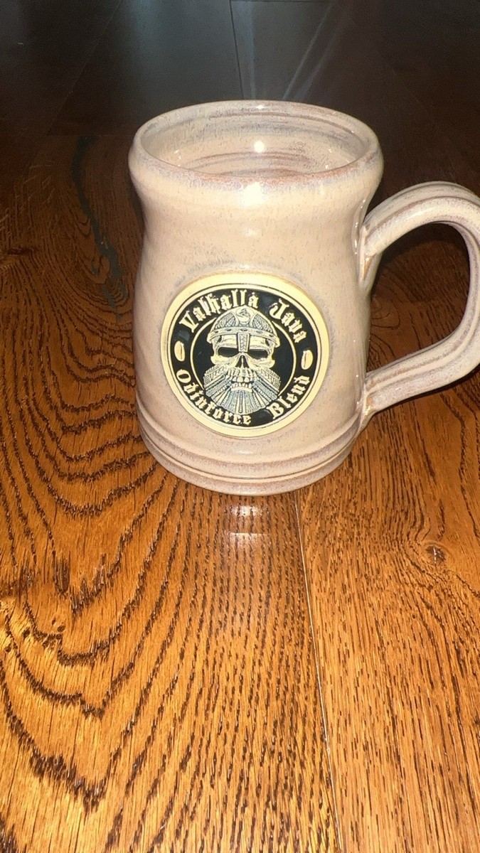 Death Wish Coffee Valhalla Java Odinforce Blend 2016 Deneen Pottery USA Mug  EUC | eBay