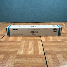 Genuine Canon GPR51 8518B003 Cyan Toner Cartridge - NEW SEALED