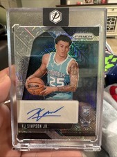 2024-25 Panini Prizm KJ Simpson Jr. Rookie Signatures RC Auto #RSI-KJS Mojo /25