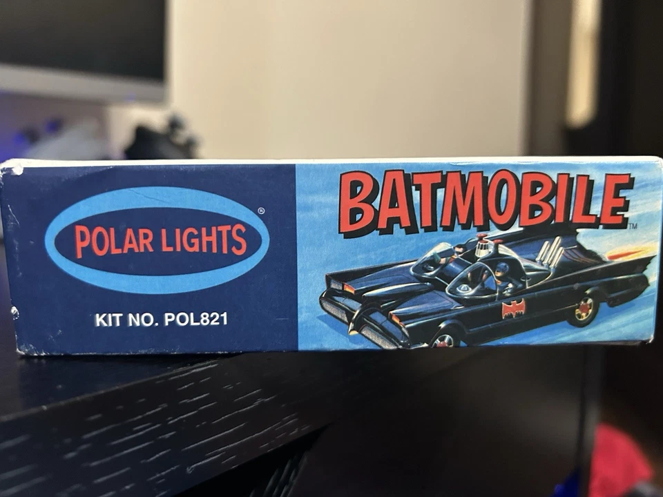 Autêntico brinquedo vintage Batmóvel luzes polares peças em perfeito estado em plástico. - Imagem 2 de 4