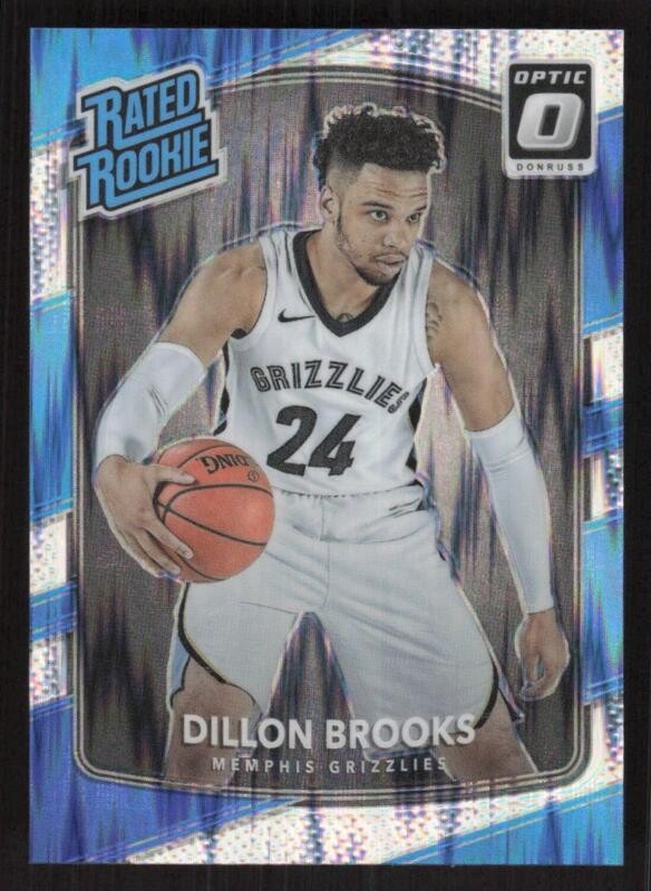 2017 DONRUSS OPTIC DILLON BROOKS 152 MINT RATED ROOKIE SHOCK MEMPHIS GRIZZLIES