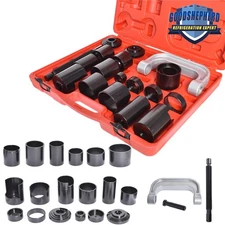 21PCS Auto Repair Service Removal Ball Joint Press Tool Kit w/Master Adapter Set