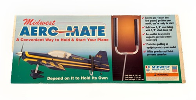 #ad #ad NOS Midwest Aero Mate RC Airplane Glider Motor Starting Stand SEALED $61.57