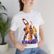 Kobe Bryant collage Tee | Basketball Lakers Tribute Shirt