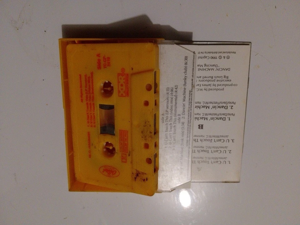 M.C Hammer U Can't Touch This Cassette Tape Single  1990 - Image 4 of 4