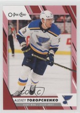 2023-24 O-Pee-Chee Red Border Alexey Toropchenko #474 17p7