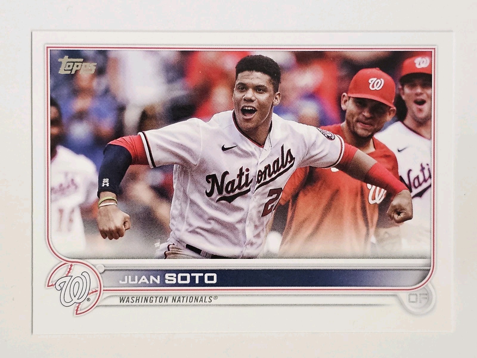 2022 Topps Juan Soto #150 Image Variation SP Nationals Yankees Mets
