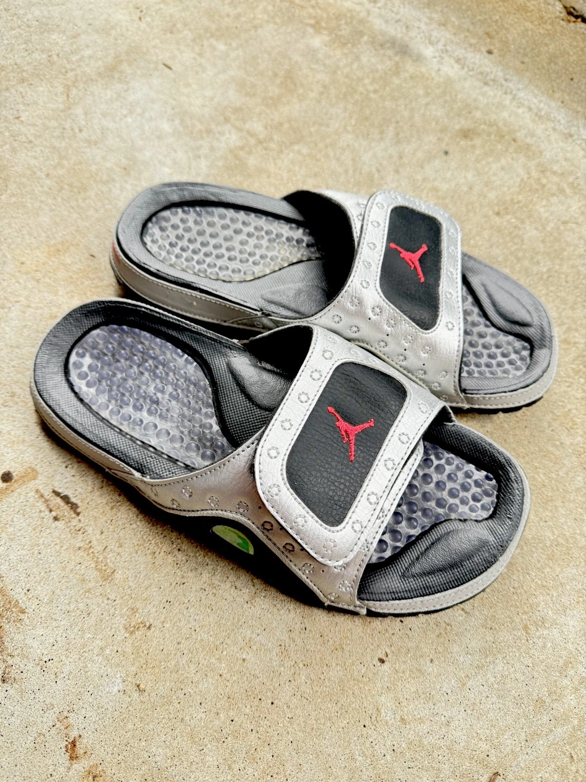 Sandali AIR JORDAN Hydro XIII 8 retro slide argento taglia 8 [684915 021]