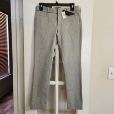 Banana Republic Sloan Pants Size 0 Gray Slim Ankle Mid Rise NWT Style 368368