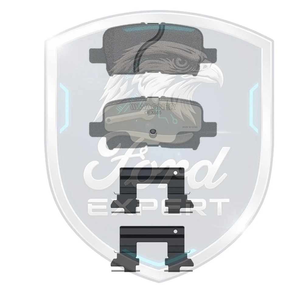 Nuevo kit de pastillas de freno traseras de cerámica OE para Honda Odyssey Pilot 1999-2008 9 años de garantía Foto 4 de 4