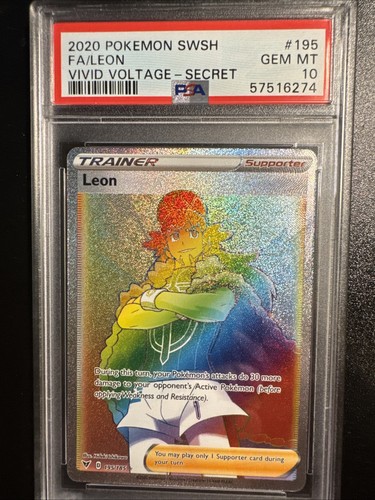 Leon graded PSA 10 for sale on eBay