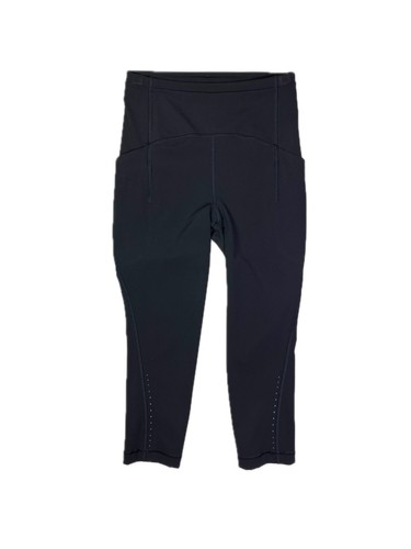 Lululemon Size 4 Swift Speed High-Rise Crop Black Leggings W6CDXS