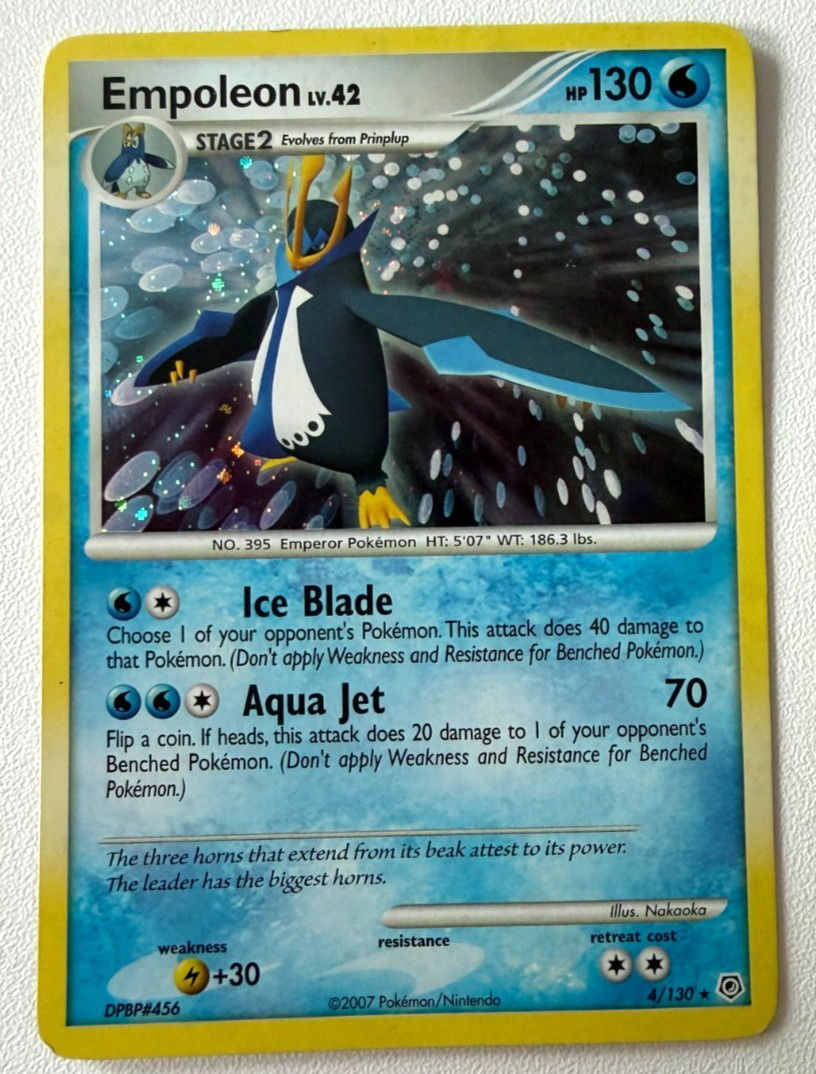 Empoleon 4/130 Diamond and Pearl Holo