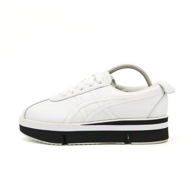 Onitsuka Tiger Damen 1182A088 Sneaker EU 39.5 Weiß Leder Low-Top Atmungsaktiv