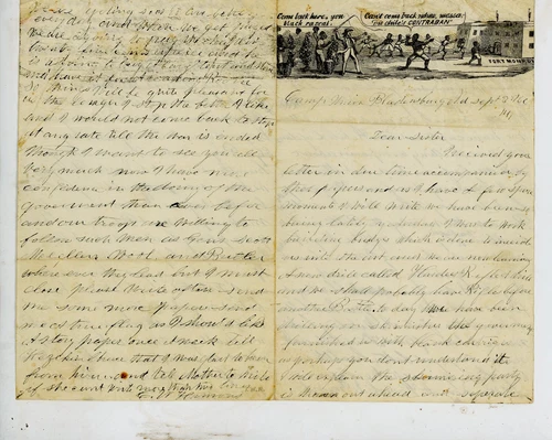 Caricature design patriotic letter paper