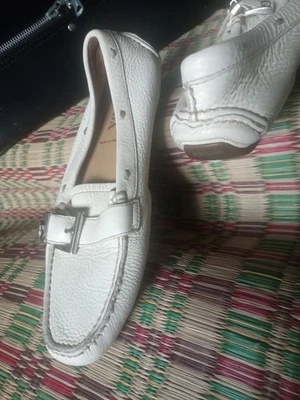 Mocassin Prada en Cuir Plateforme Très Bon État Taille 37/37,5 - Photo 1/4