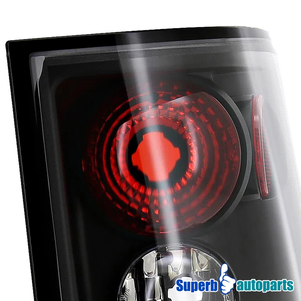 Fits 2005-2010 Honda 05-10 Ridgeline Replacement Tail Lights Brake Lamps Black Foto 4 de 4