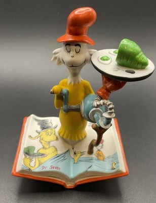 VTG Hallmark Dr Seuss Porcelain Green Eggs & Ham Figure, Sam I Am Cute!