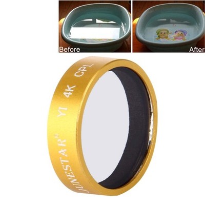 JUNESTAR Xiaomi Yi II 4K Action Camera CPL Polarizer Filter