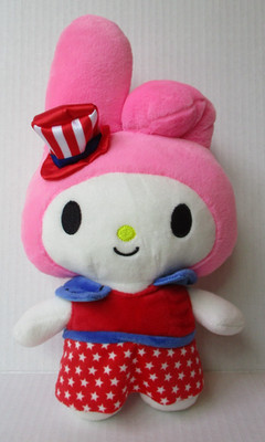 MY MELODY 11'' PLUSH Hello Kitty Sanrio 4th Of July THK7