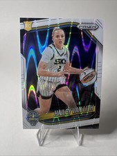 2025 WNBA Prizm Hailey Van Lith White Seismic Prizm Rookie #2 Sky