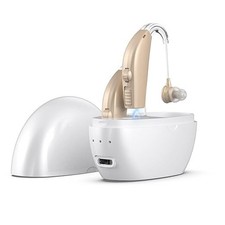 Hearing Amplifiers for Seniors Rechargeable with Noise Cancelling Charging Case