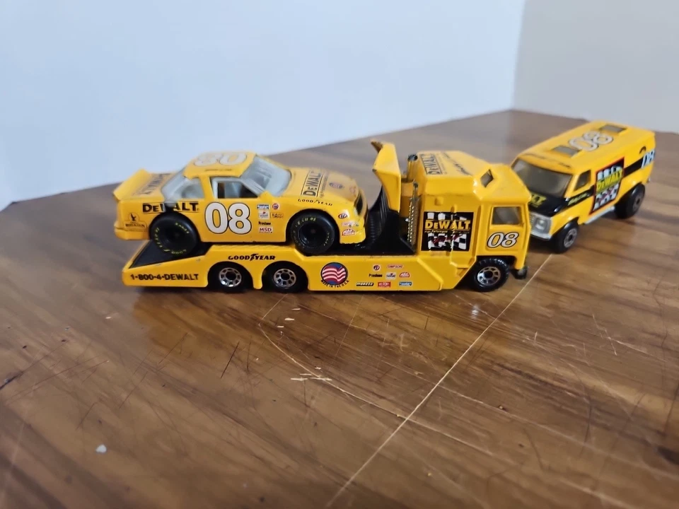 Match Box  1993 Bobby Dotter Dewalt Racing Set - Image 4 of 4