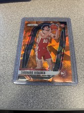 2024-25 Panini Prizm - Zaccharie Risacher #265 Orange Ice Prizm (RC)