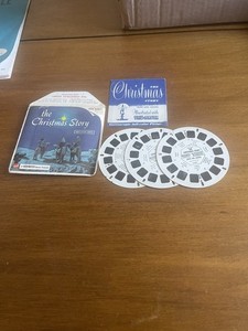 The Christmas Story 3D View-Master #B383 - 3 Reels and Booklet- 1948