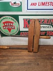 H51- Rare Antique Patented Wood Clamp Wm. H Denney Lancaster Pa 1800s