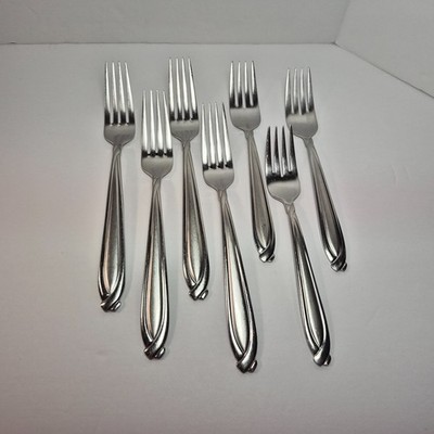 Hampton CONCORDE Satin Stainless Flatware 7 Forks