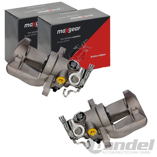 2X Maxgear Bremssattel Hinten Links Rechts Passend FÜR Fiat Multipla Stilo-image