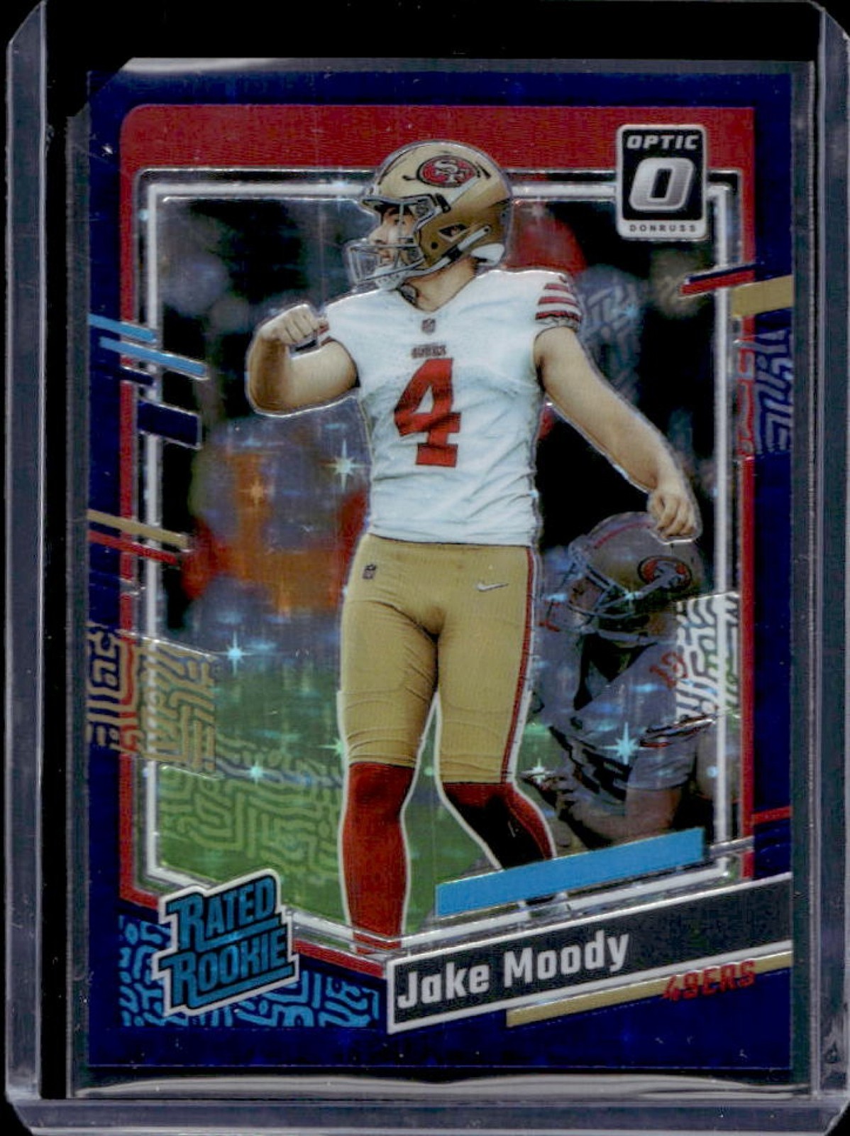 Jake Moody Panini Donruss Optic #289 Purple Stars