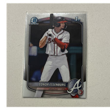 Bowman Chrome 2025 Conor Essenburg Atlanta Braves 1st Bowman Prospects #BDC-124
