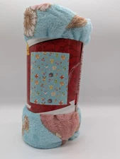 Pokémon Group Characters Silk Touch Throw Blanket – Blue