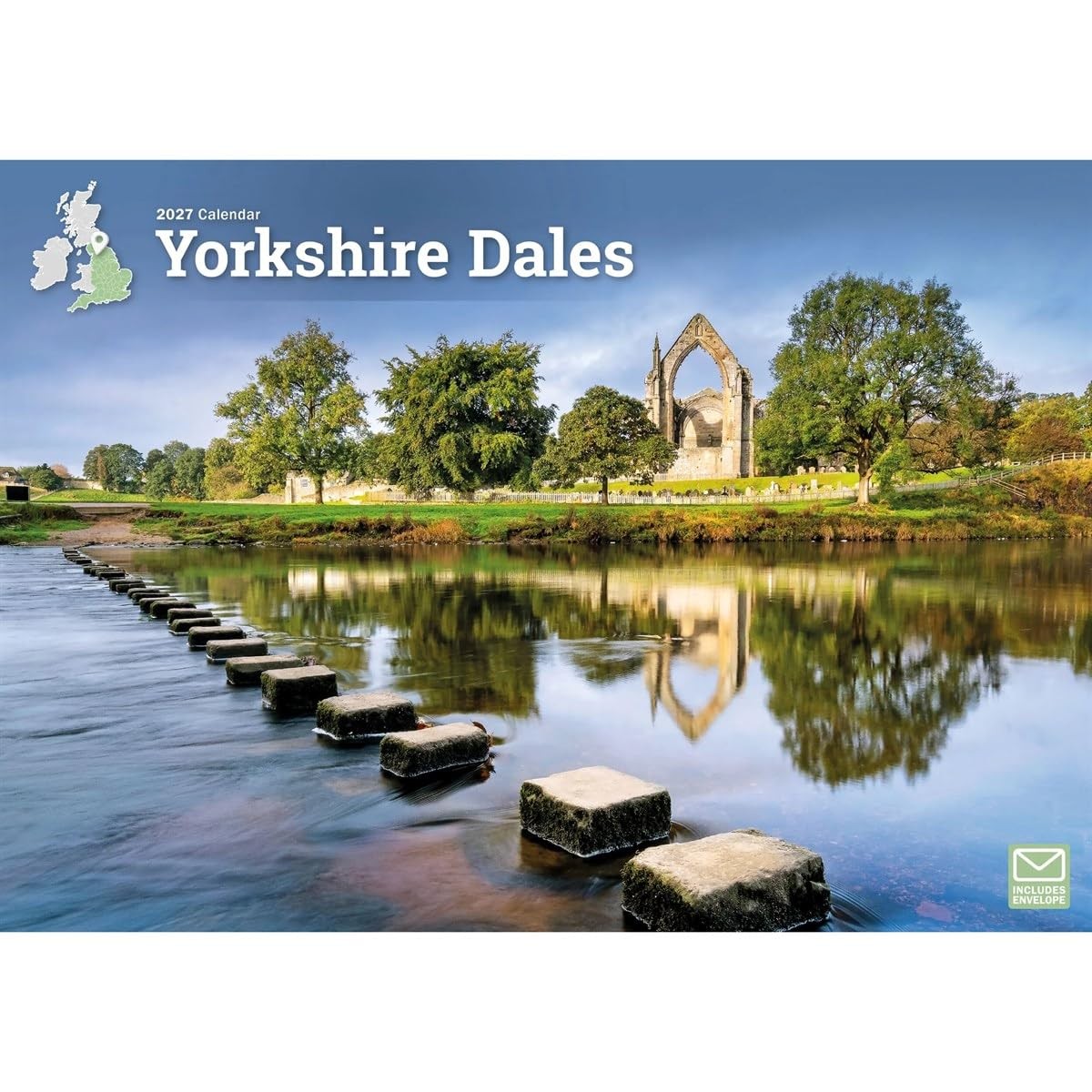 Yorkshire Dales 2027 A4 Month to View Wall Calendar - Image 3