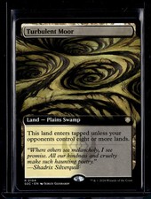Turbulent Moor (Extended Art) - 104 - SOC - NM - MTG Magic the Gathering