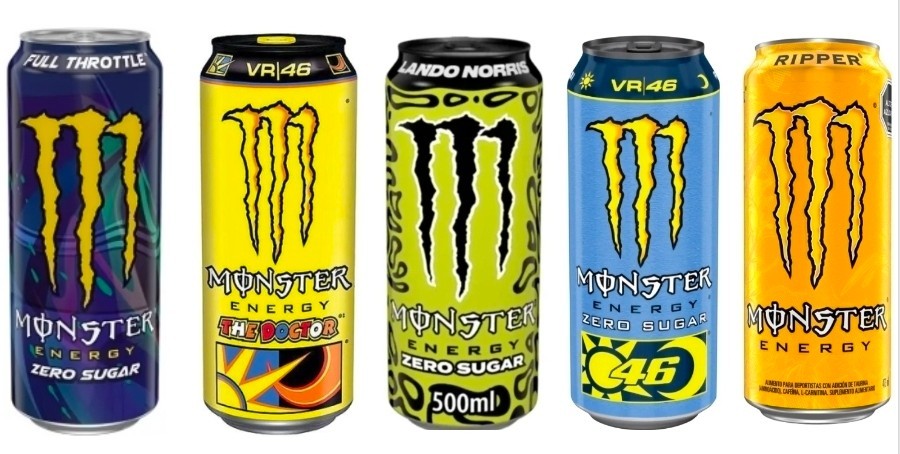 Monster Energy Drink mezcla de 5 sabores 16,9 fl. oz