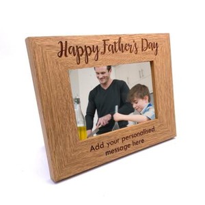 Personalised Grandad And Me Happy Fathers Day Picture Photo Frame Keepsake Gift