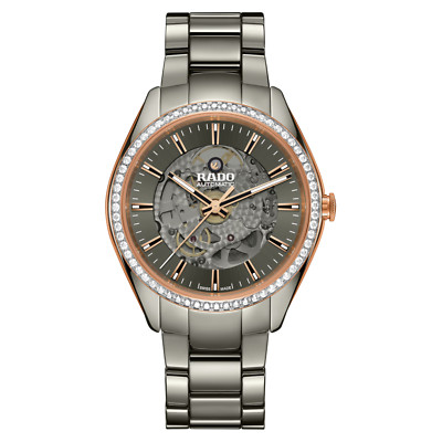New HyperChrome Automatic Diamonds Grey Dial Men's Ceramic Watch R32158102