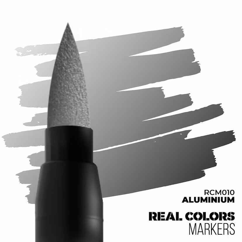 Aluminium - Real Colour Markers - Brand New - Acrylic Paint Pens AK Interactive