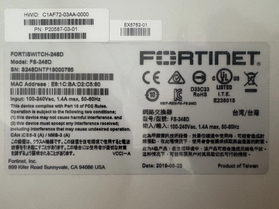 New Fortinet FortiSwitch 248D - Image 3 of 4
