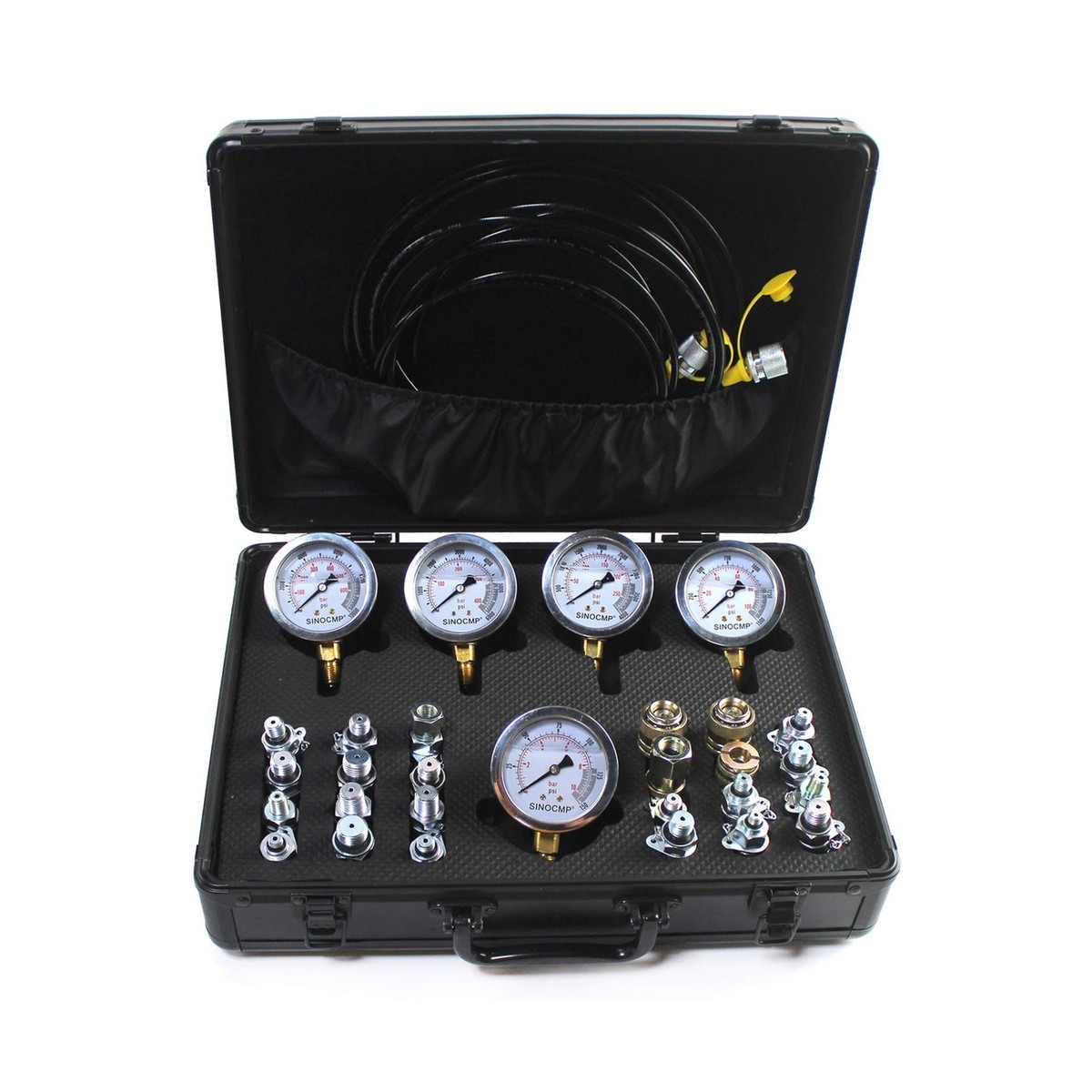 Brake Pressure Test Kit SINOCMP Hydraulic Pressure Test Hoses - 6 Meter ...