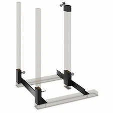 KRATE Tactical Dual Target Stand for AR500 Steel & Paper Shooting Targets