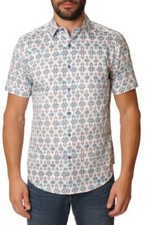  198 - ROBERT GRAHAM Carver Classic Fit Woven Shirt in Multi Size  3XL