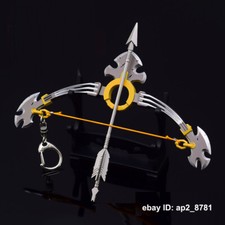 1/6 Scale 5.9'' Metal Bow Arrow Set For 12'' Action Figure Custom Accessory